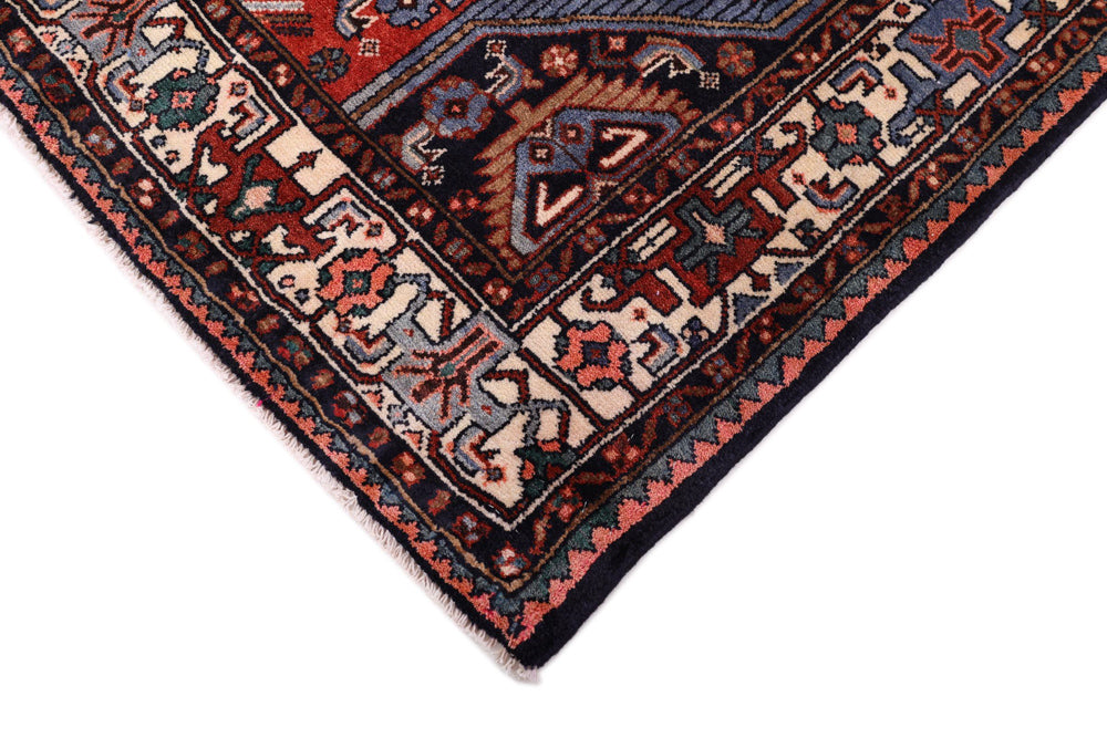 Perser Rug - Nomadic - 225 x 130 cm - dark red
