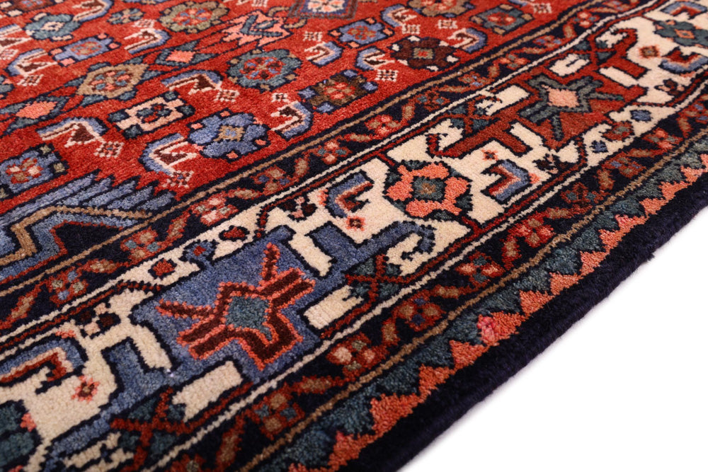 Perser Rug - Nomadic - 225 x 130 cm - dark red