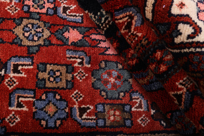 Perser Rug - Nomadic - 225 x 130 cm - dark red