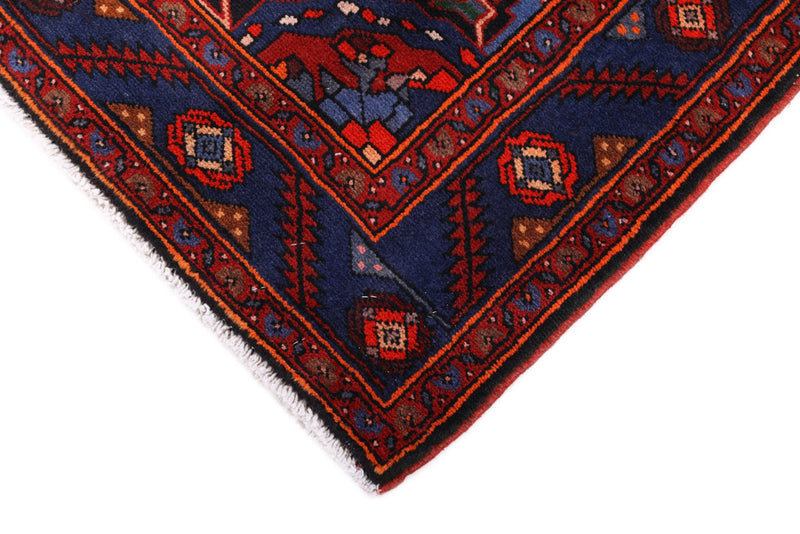 Perser Rug - Nomadic - 205 x 140 cm - dark red