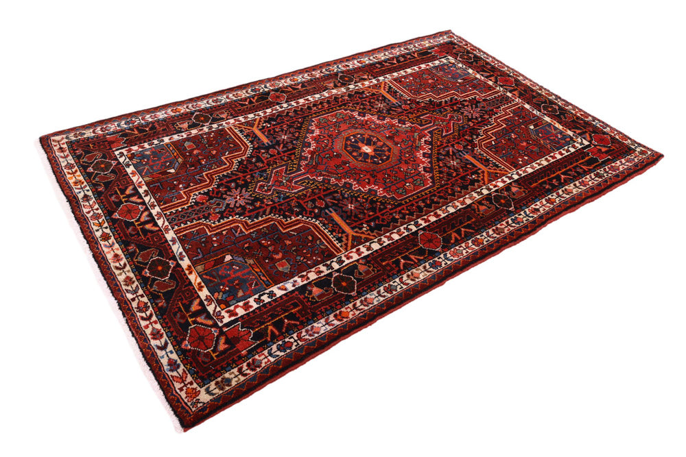 Perser Rug - Nomadic - 192 x 120 cm - dark red