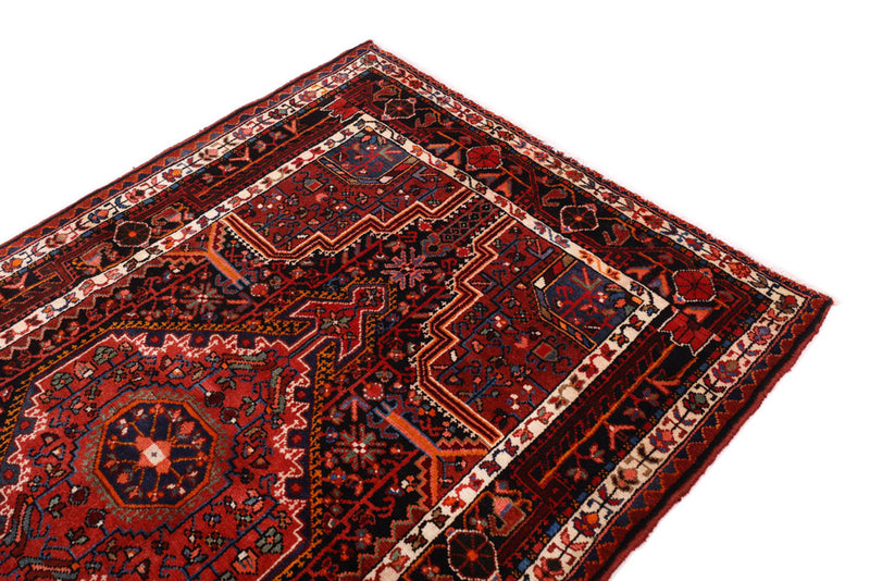 Perser Rug - Nomadic - 192 x 120 cm - dark red