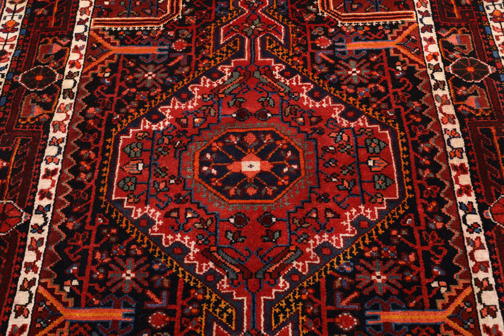 Perser Rug - Nomadic - 192 x 120 cm - dark red