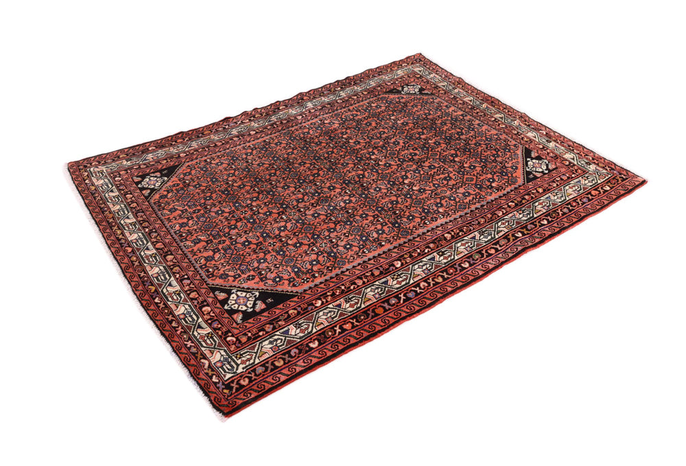 Perser Rug - Nomadic - 190 x 155 cm - dark red
