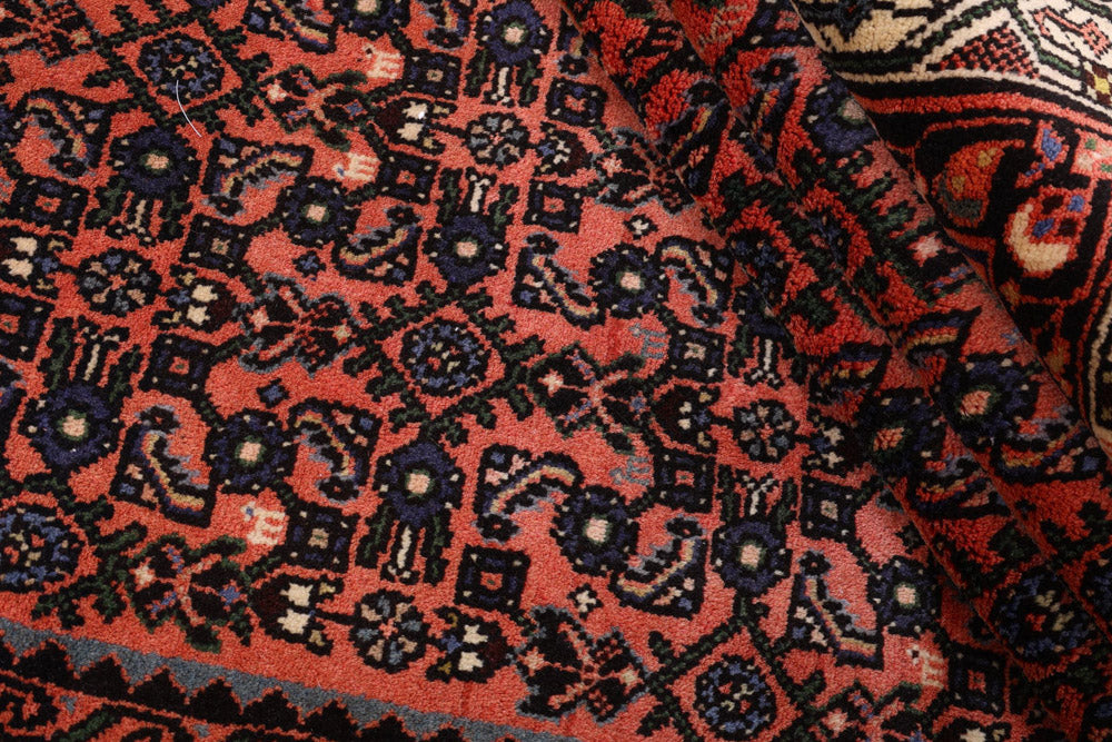 Perser Rug - Nomadic - 190 x 155 cm - dark red