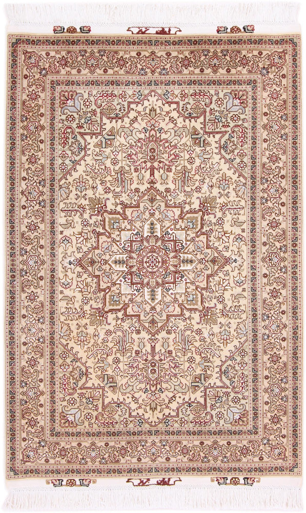 Perser Rug - Tabriz - Royal - 160 x 100 cm - light beige