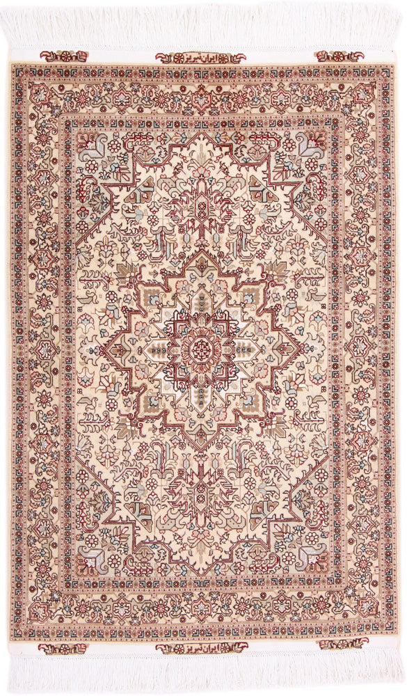 Perser Rug - Tabriz - Royal - 160 x 100 cm - light beige