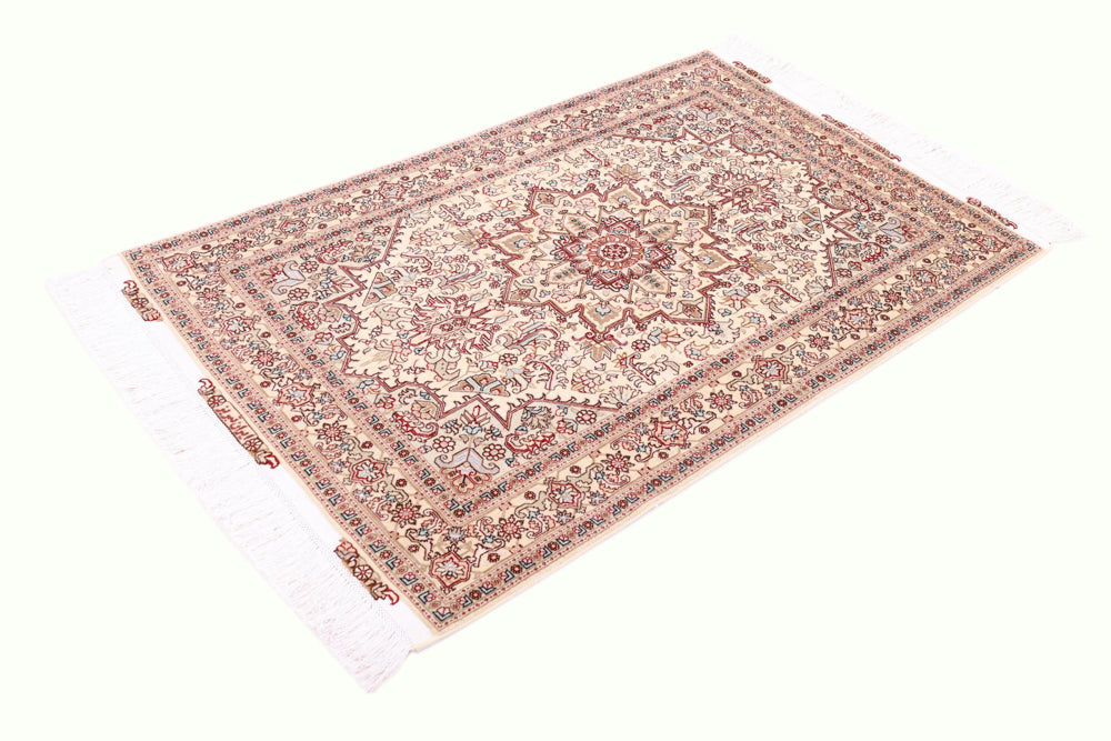 Tabriz - 50 Raj Rug 160x100cm - Persian Rugs