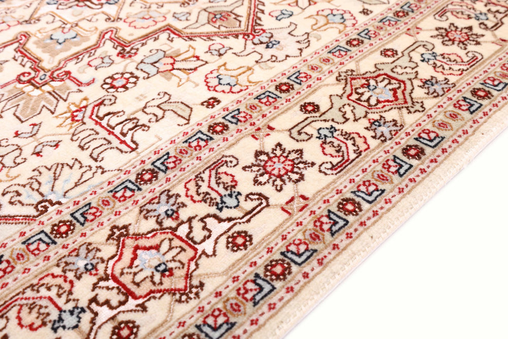 Perser Rug - Tabriz - Royal - 160 x 100 cm - light beige
