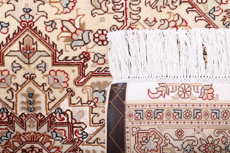Perser Rug - Tabriz - Royal - 160 x 100 cm - light beige