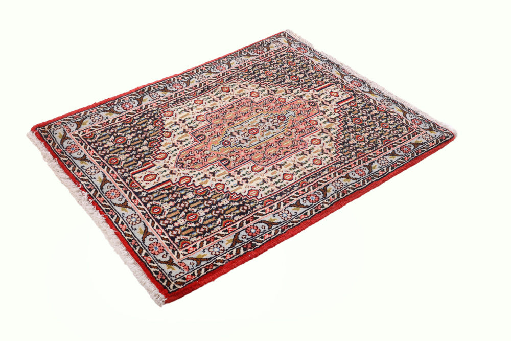Perser Rug - Classic - 100 x 74 cm - light red