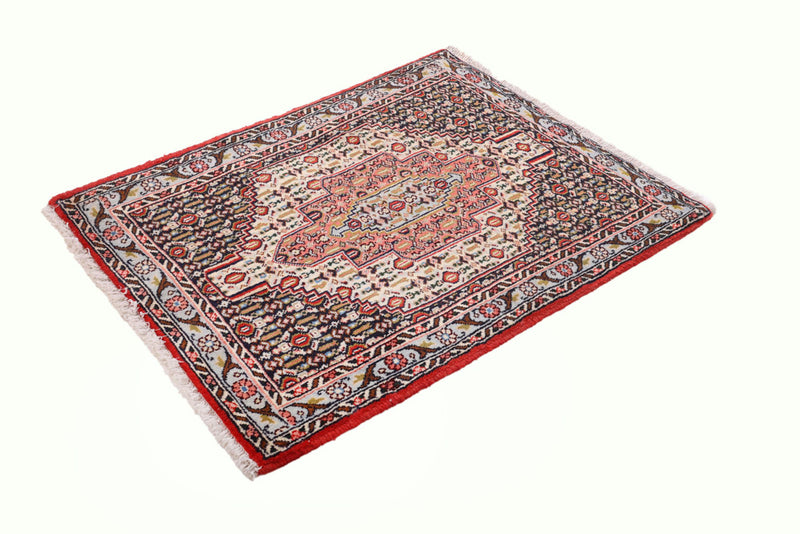 Perser Rug - Classic - 100 x 74 cm - light red
