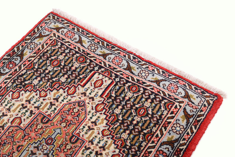 Perser Rug - Classic - 100 x 74 cm - light red