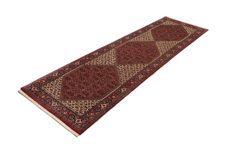 Runner Perser Rug - Bidjar - 295 x 88 cm - rust