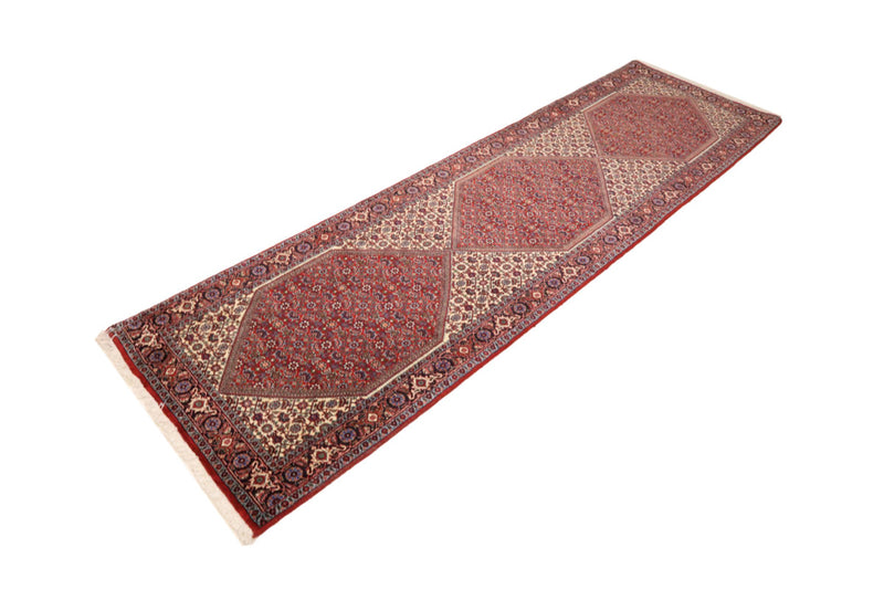 Runner Perser Rug - Bidjar - 295 x 88 cm - rust
