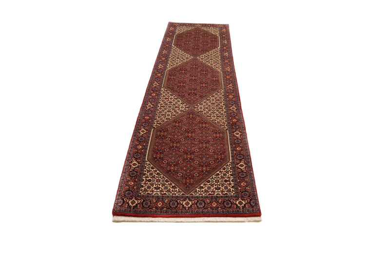 Runner Perser Rug - Bidjar - 295 x 88 cm - rust