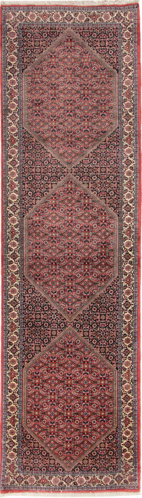 Runner Perser Rug - Bidjar - 325 x 92 cm - rust