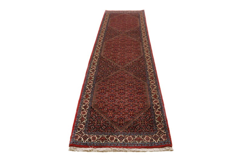 Runner Perser Rug - Bidjar - 325 x 92 cm - rust