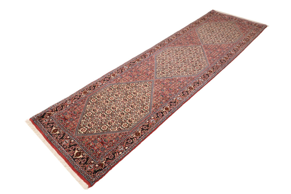 Runner Perser Rug - Bidjar - 305 x 85 cm - rust