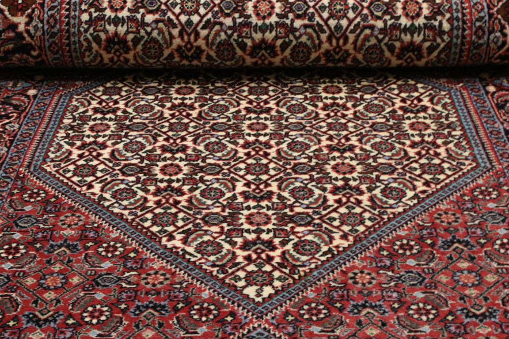 Runner Perser Rug - Bidjar - 305 x 85 cm - rust
