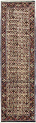 Runner Perser Rug - Bidjar - 300 x 87 cm - sand