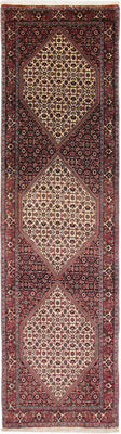 Runner Perser Rug - Bidjar - 300 x 88 cm - rust