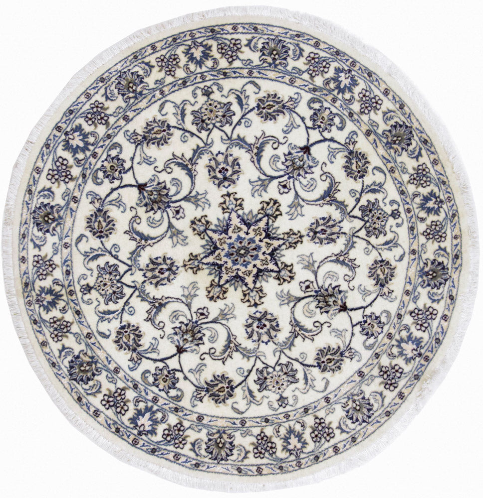 Perser Rug - Nain round  - 150 x 150 cm - cream