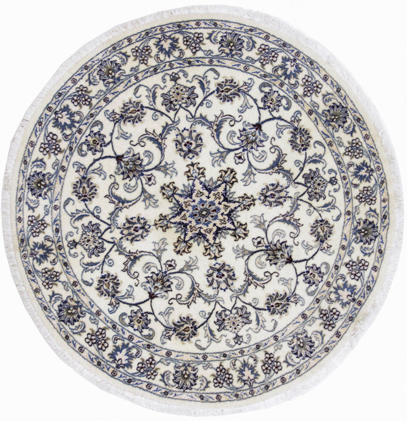 Perser Rug - Nain round  - 150 x 150 cm - cream