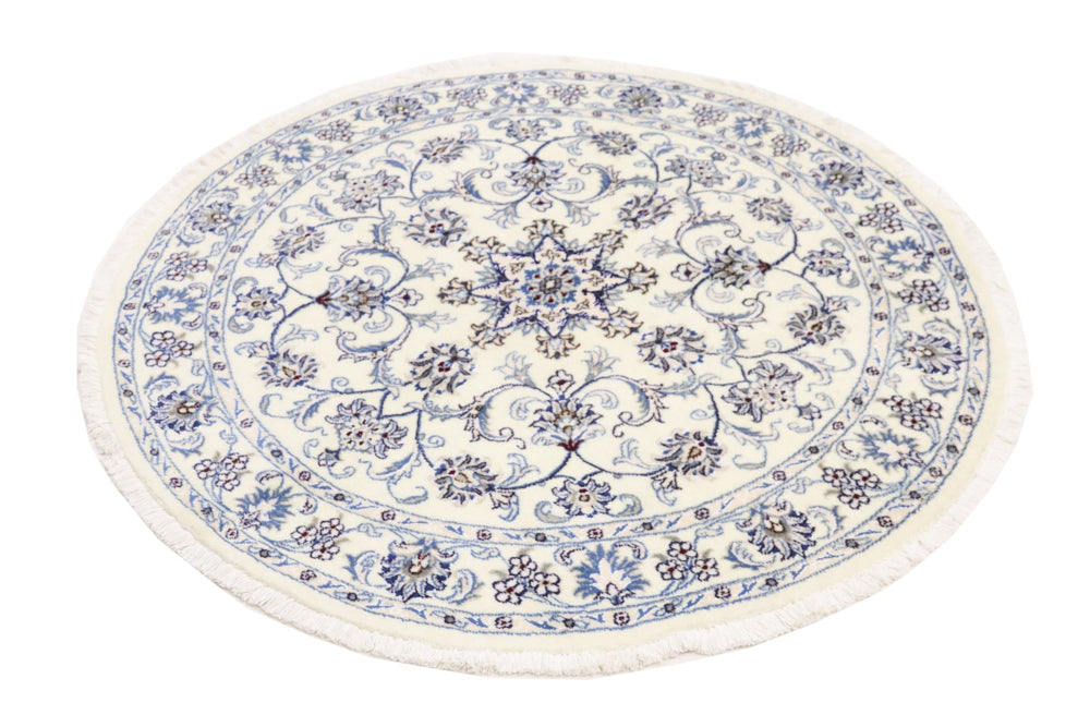 Perser Rug - Nain round  - 150 x 150 cm - cream