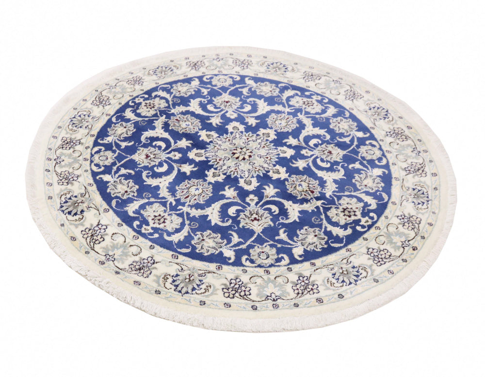 Perser Rug - Nain round  - 150 x 150 cm - blue