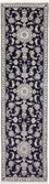 Runner Perser Rug - Nain - 290 x 76 cm - dark blue