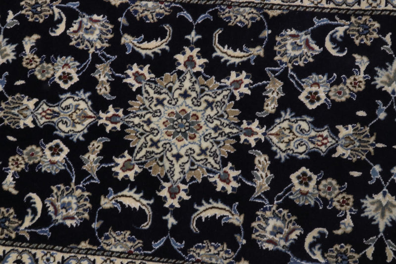 Runner Perser Rug - Nain - 290 x 76 cm - dark blue