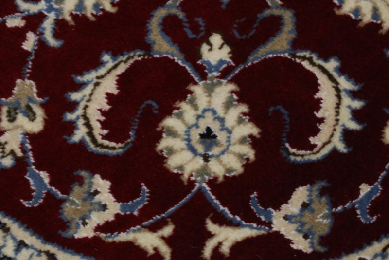 Runner Perser Rug - Nain - 100 x 100 cm - red