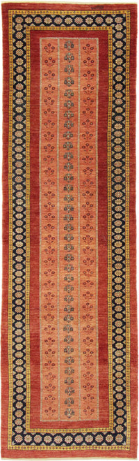 Runner Gabbeh Rug - Kashkuli Perser - 290 x 82 cm - light red