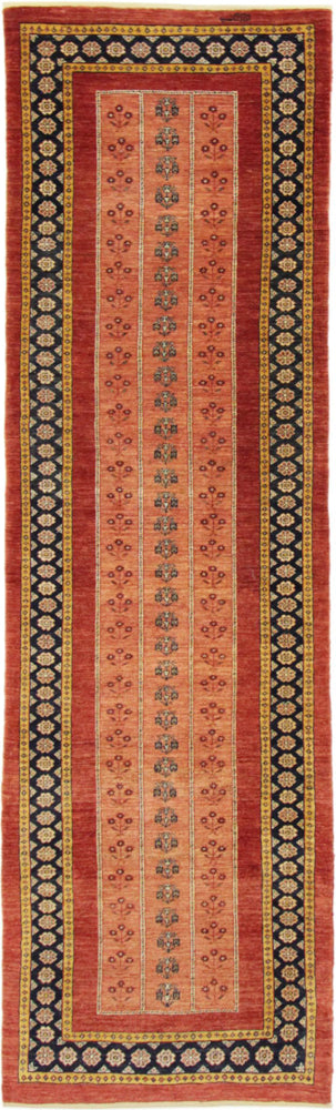 Runner Gabbeh Rug - Kashkuli Perser - 290 x 82 cm - light red