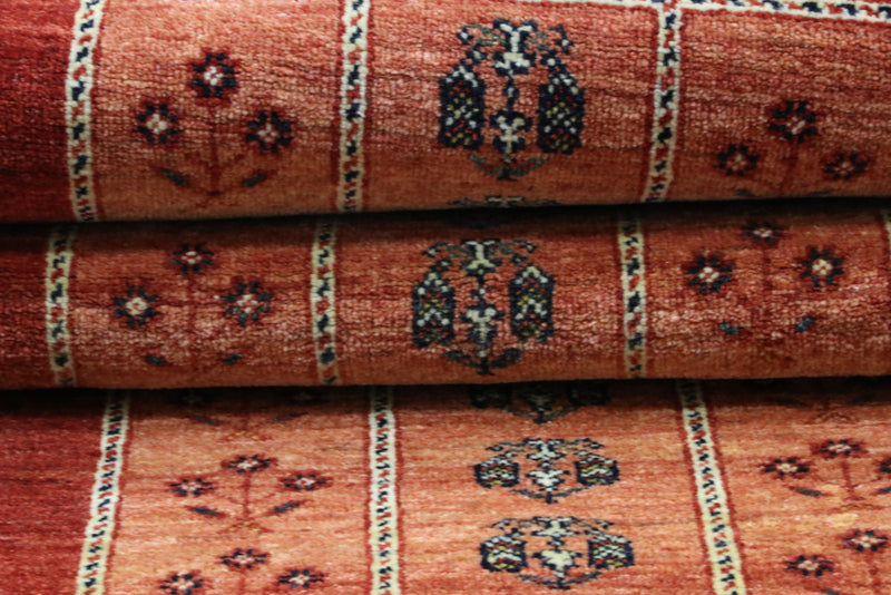 Runner Gabbeh Rug - Kashkuli Perser - 290 x 82 cm - light red