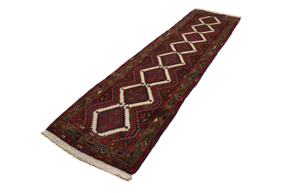 Runner Perser Rug - Nomadic - 313 x 84 cm - rust