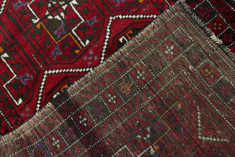 Belutsch Rug - 190 x 105 cm - red