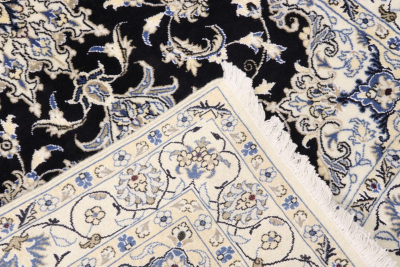 Perser Rug - Nain - 200 x 120 cm - dark blue