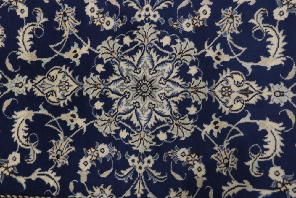 Perser Rug - Nain - 138 x 88 cm - blue