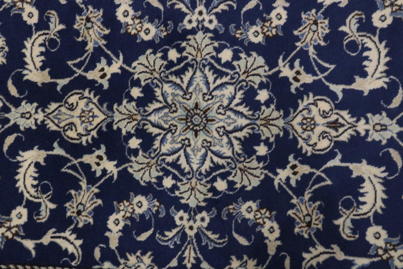 Perser Rug - Nain - 138 x 88 cm - blue