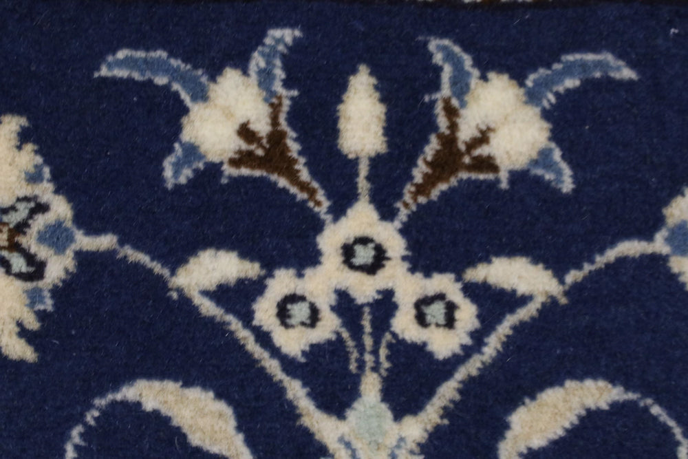 Perser Rug - Nain - 138 x 88 cm - blue
