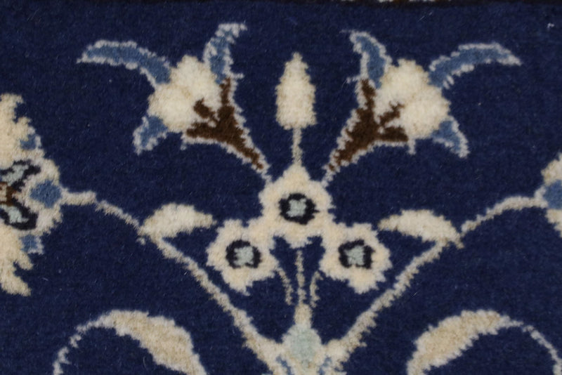 Perser Rug - Nain - 138 x 88 cm - blue