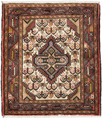 Perser Rug - Nomadic square  - 71 x 65 cm - light beige