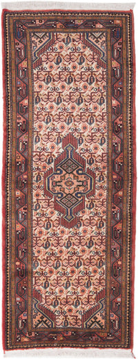 Runner Perser Rug - Nomadic - 200 x 88 cm - light red