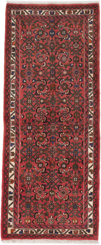 Runner Perser Rug - Nomadic - 195 x 80 cm - dark red