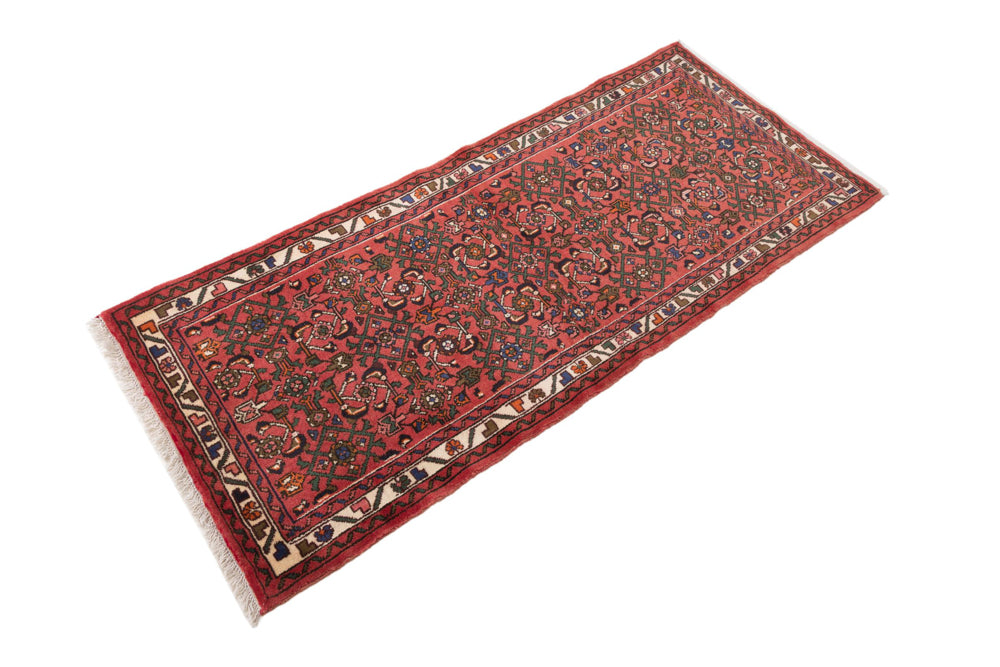 Runner Perser Rug - Nomadic - 195 x 80 cm - dark red