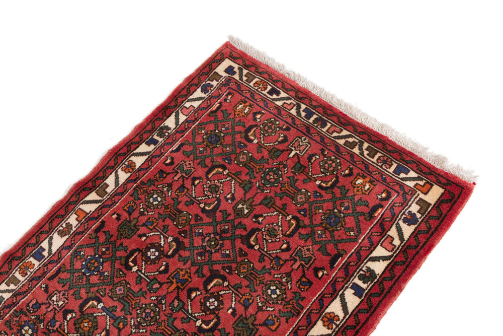 Runner Perser Rug - Nomadic - 195 x 80 cm - dark red