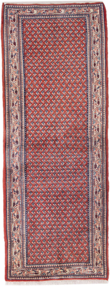 Runner Perser Rug - Mir - 208 x 80 cm - rust