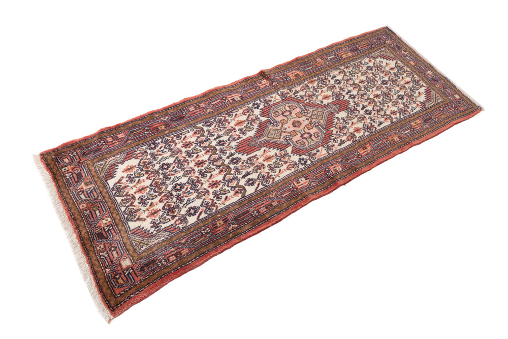 Runner Perser Rug - Nomadic - 207 x 77 cm - light red
